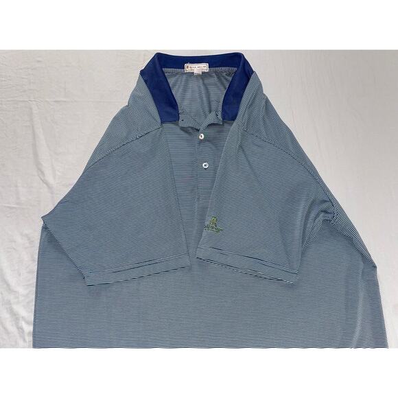 Peter Millar Summer Comfort Stretch Polo Shirt. The River Course at Keystone. XL - Picture 3 of 6